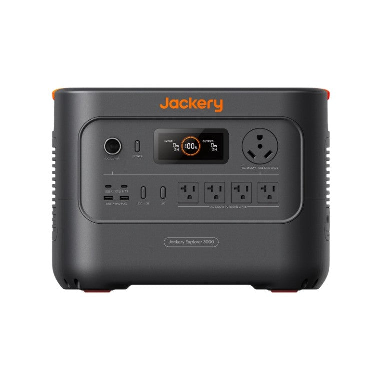 Jackery Explorer 3000 V2 Portable Power Station – 3072Wh Solar Generator & 3600W Output