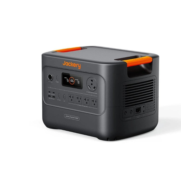 Jackery Explorer 3000 V2 Portable Power Station – 3072Wh Solar Generator & 3600W Output